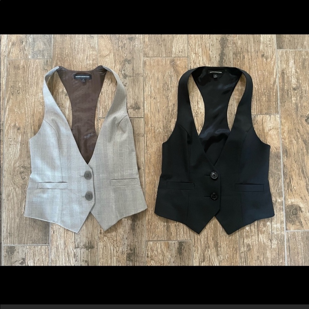 Express Dressy Vests set of 2, y2k